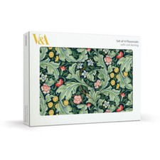 V&A Leicester Wallpaper Set of 4 Cork Backed Placemats