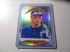 2019 Donruss Optic Diamond Kings Silver Holo-Foil Prizm Christian Yelich