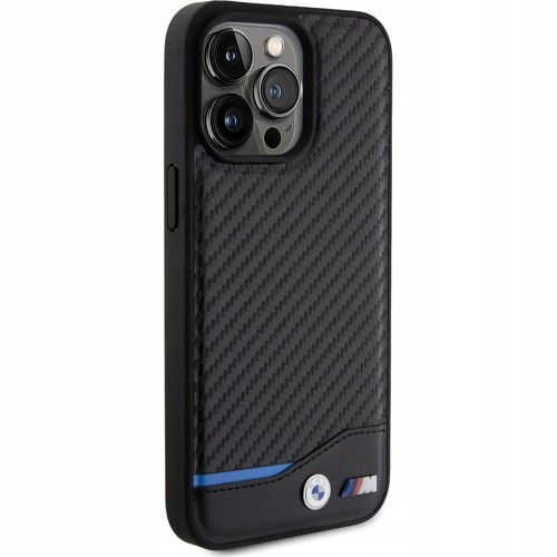 Custodia cellulare per iPhone 15 Pro Max BMW case cover astuccio custodia nera - Foto 5 di 8