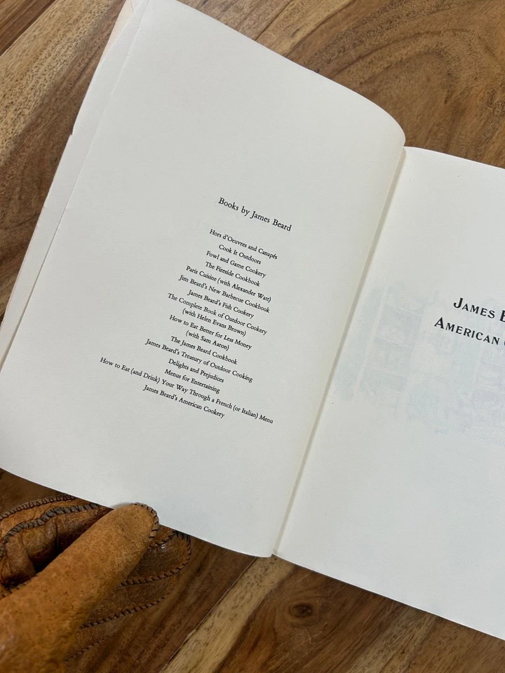 Vintage 1972 James Beard's American Cookery 1st Edition Softcover Cookbook - Image 2 of 4