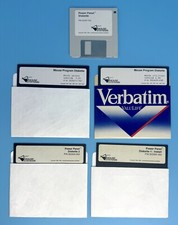 Lot of 5 Mouse Systems Floppy Disks Power Panel Driver Utilities 5.25" 3.5"