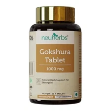 Neuherbs Gokshura Tablet 1000mg 60 Tablets Free Shipping