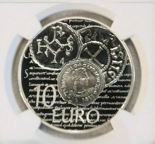 2014 FRANCE SILVER 10 EURO MONNAIE DE PARIS NGC PF 70 ULTRA CAMEO RARE PERFECT - Picture 3 of 4