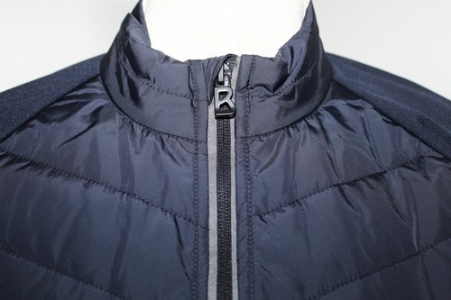 NWT Bogner Fire & Ice Katha4 Hybrid Quilted Zip Front Jacket Navy L - Picture 6 of 7