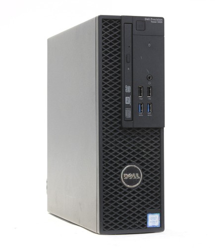 Dell Precision 3420 SFF Intel i7-6700 3.20GHz 16GB RAM 240GB SSD Win 10 Desktop - Picture 7 of 18