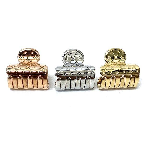 Louis Vuitton M68940 Nano Monogram Hair Clip Set Women's Louis Vuitton M68940 Nano Monogram Hair Clip Set Women's