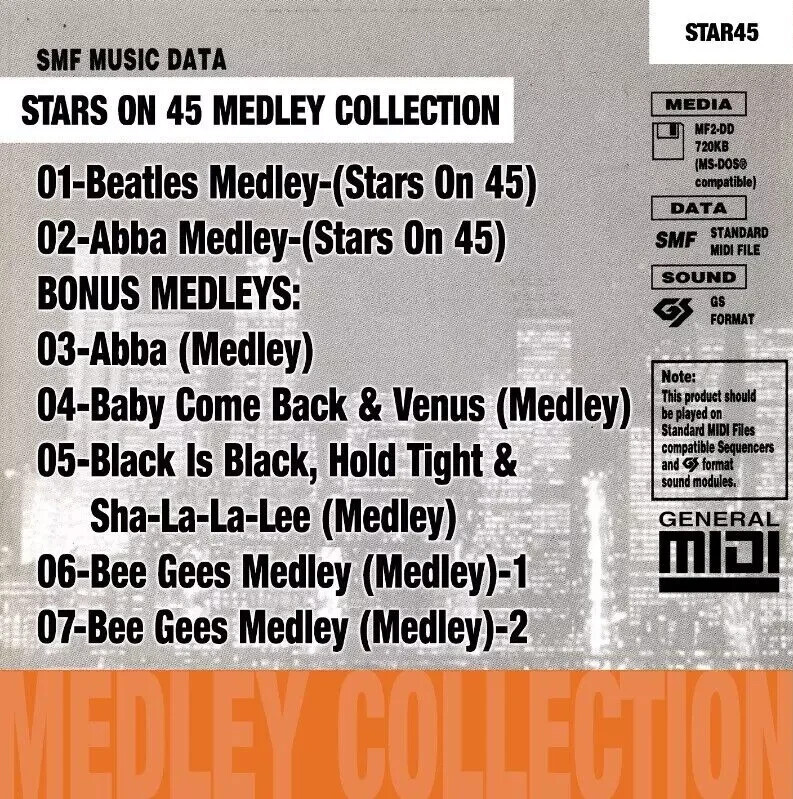 EIGHTIES MIDI-SONG-FILES VOL.1 SMF GS EIGHTIES MIDI-SONG-FILES VOL