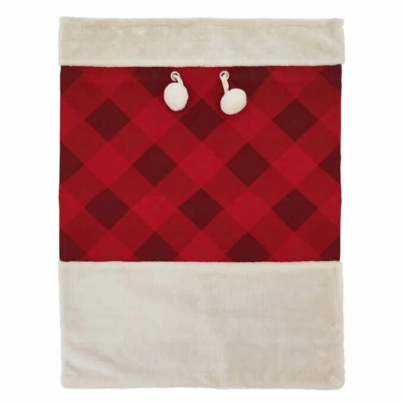 CG HUNTER JUMBO HOLIDAY GIFT BAGS SET OF 2 1726438, RED & WHITE *NIOB