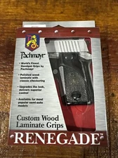 Pachmayr 63161 Renegade Wood Grips For Sig Sauer P938. Checkered Wood.