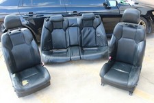 2008-2010 Lexus Isf Oem Black Leather Interior Seats Set Front And Rear Damaged 2008-2010 Lexus Isf Oem Black Leather Interior Seats Set Front And Rear Damaged