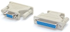 Gender changer DB9F25F 9 + 25 female-female F/F Adapter Connector Coupler RS-232