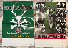 The Real McKenzies Loch'd & Loaded 2 Promo Posters 2003 Honest Don'sPunk 12x18