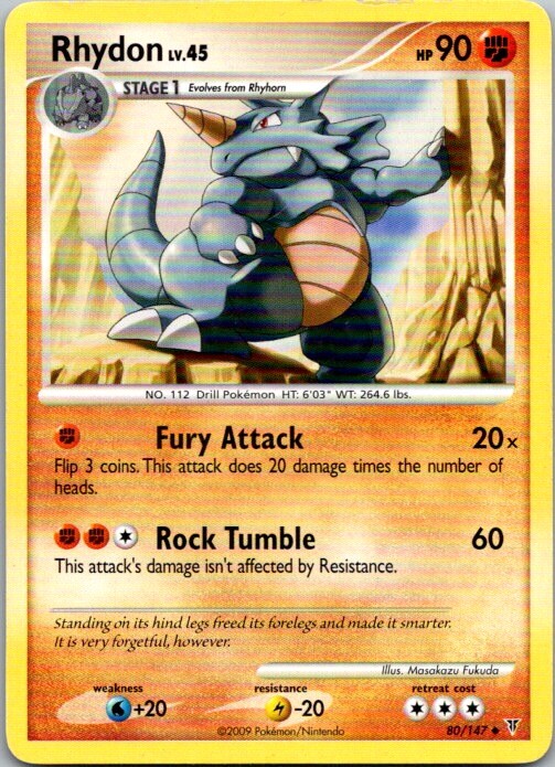 Supreme Victors #80 Rhydon