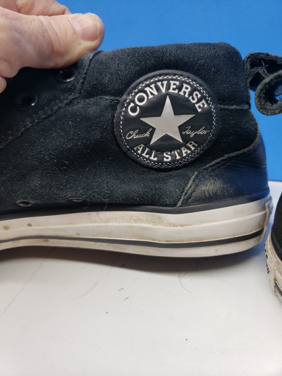 Converse Mens Unisex 9 Black Chuck Taylor All Star High