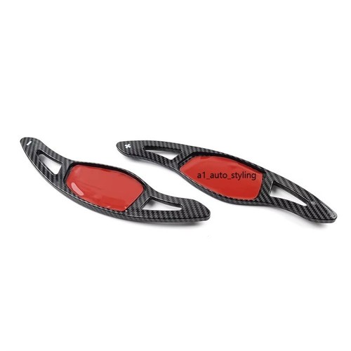 Carbon Fibre Paddles Shift for Audi Steering Wheel RS3 RS4 RS5 TTRS RSQ3 RSQ8 P5 - Picture 3 of 8