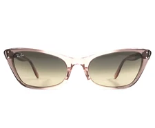 Ray-Ban Sunglasses RB2299 LADY BURBANK 1344/BG Transparent Pink Brown Grad 55 mm