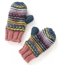 Matilda Jane A Bit Chilly Gloves Girls Size S Small Mittens Knit New 28369A