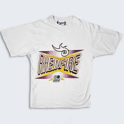 Rhein Fire Vintage 90s Reebok World League of American Football T