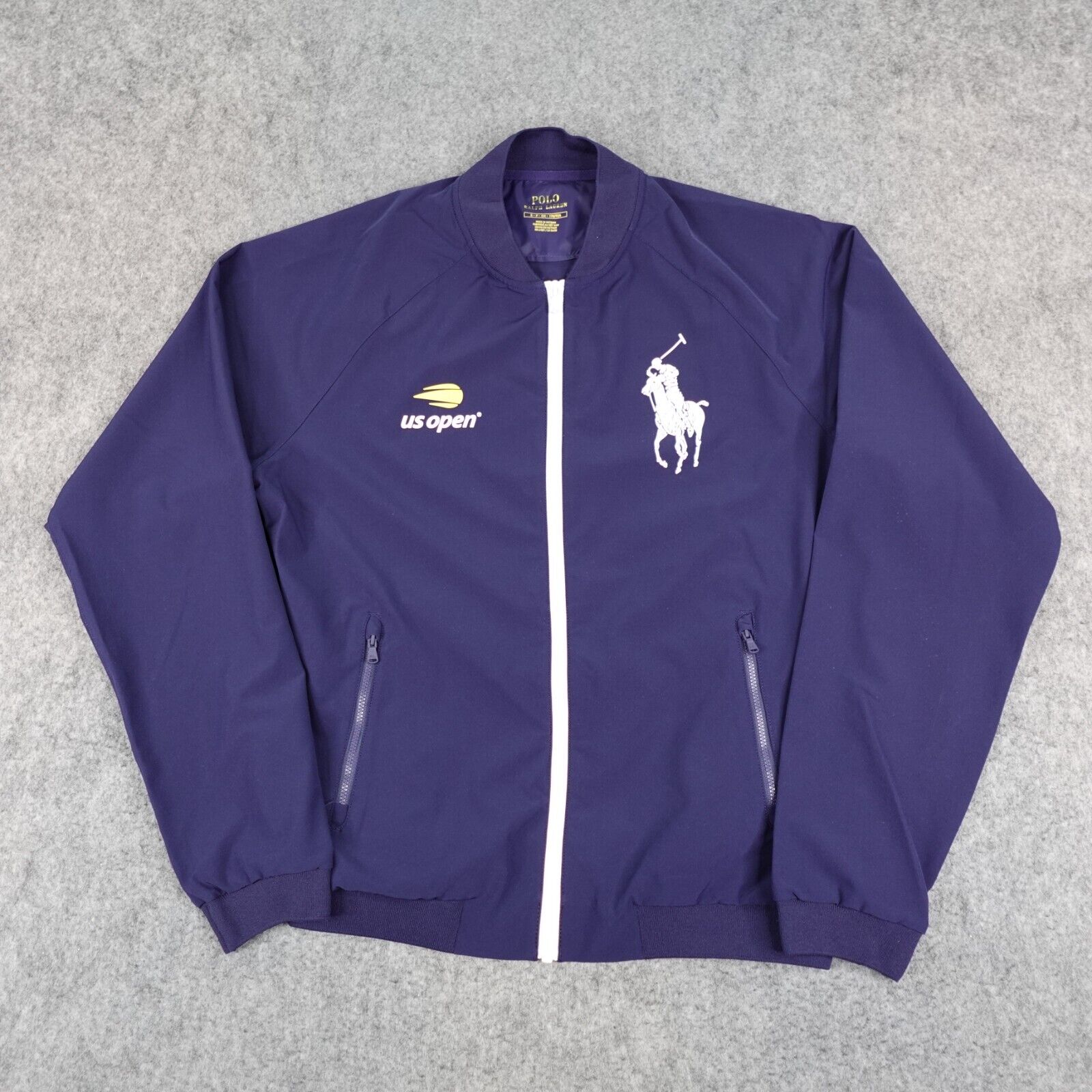 Polo Ralph Lauren Giacca Uomo Small Navy US Open Tennis Performance Big Pony New York