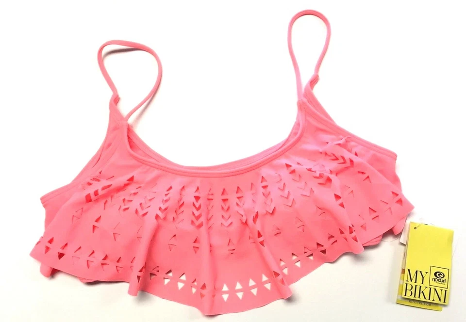 Top de bikini de natación coral Ripcurl Phoenix para mujer talla grande Foto 2 de 3