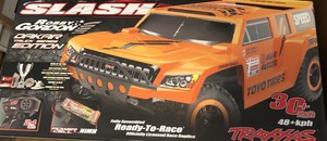 traxxas slash robby gordon shell