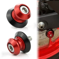 8mm Swingarm Stand Spools Aftermarket Fit For Kawasaki ZX 6R ZX 10R Ninja 400R