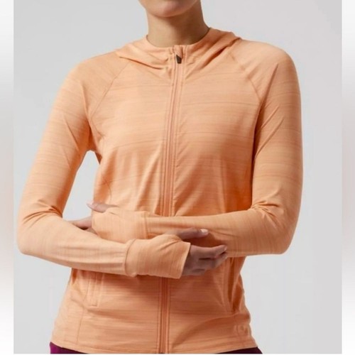 NWT ATHLETA Pacifica Illume Jacket PL L Petite UPF Relaxed Full Zip Hood Travel