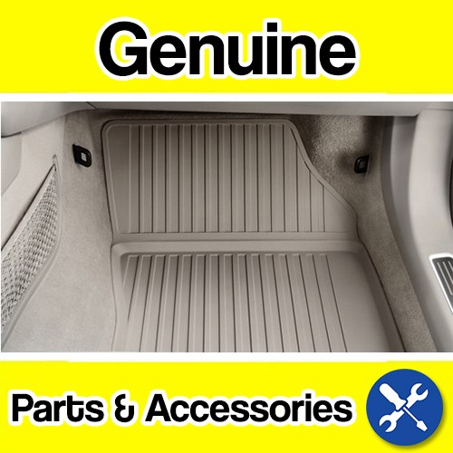 Genuine Volvo S90, V90 (17-) Rubber Floor Mats (LHD Colour: Blond)