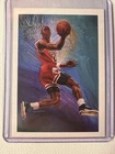 1990-91 NBA Hoops - Art Card Team Checklist Michael Jordan #358