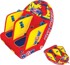 WOW Sports Wake Walker Towable Tube for Boating - 2 Person - Durable...
