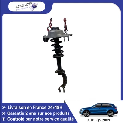 🇫🇷 AMORTISSEUR AVANT GAUCHE AUDI Q5 ➤8R0413031F ♻️ - Photo 1/2