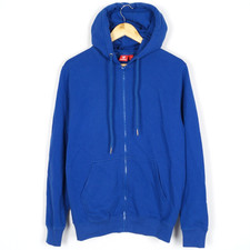 ENGELBERT STRAUSS Mens Jumper Size S Hooded Full Zip Cotton Pockets