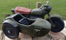 Vintage Action Man Cherilea German Motorcycle Motorbike And Sidecar 
