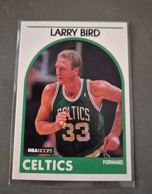 LARRY BIRD NBA CARD HOOPS 1989-90 # 150 BOSTON CELTICS 