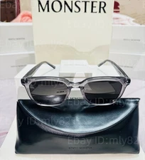 GentleMonster Days Day GC12 Sunglasses Gray Frame Black Lenses