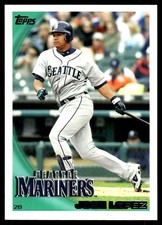 Jose Lopez 2010 Topps #506 Seattle Mariners MLB READ FREE SHIPPING AutographDen