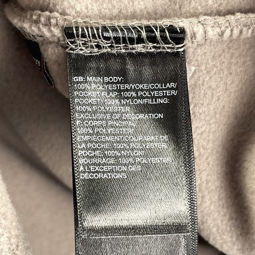The North Face Pullover Jacke Herren Medium Fleece Beige Schwarz Beutel Tasche Polar - Bild 11 von 12