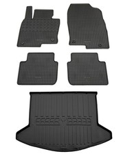 Gummi Fußmatten Kofferraumwanne für Mazda CX-5 KF ab 2017- Gummimatten Set