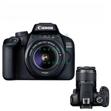 Canon EOS 4000D Digital SLR Camera w/ EF-S 18-55mm III Lens 18 MP Built-in Flash
