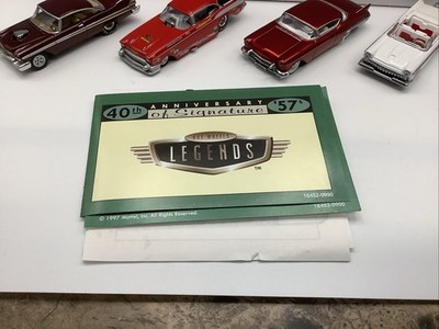 Hot Wheels Legends 40th Anniversary of Signature 57s 4 Car Set