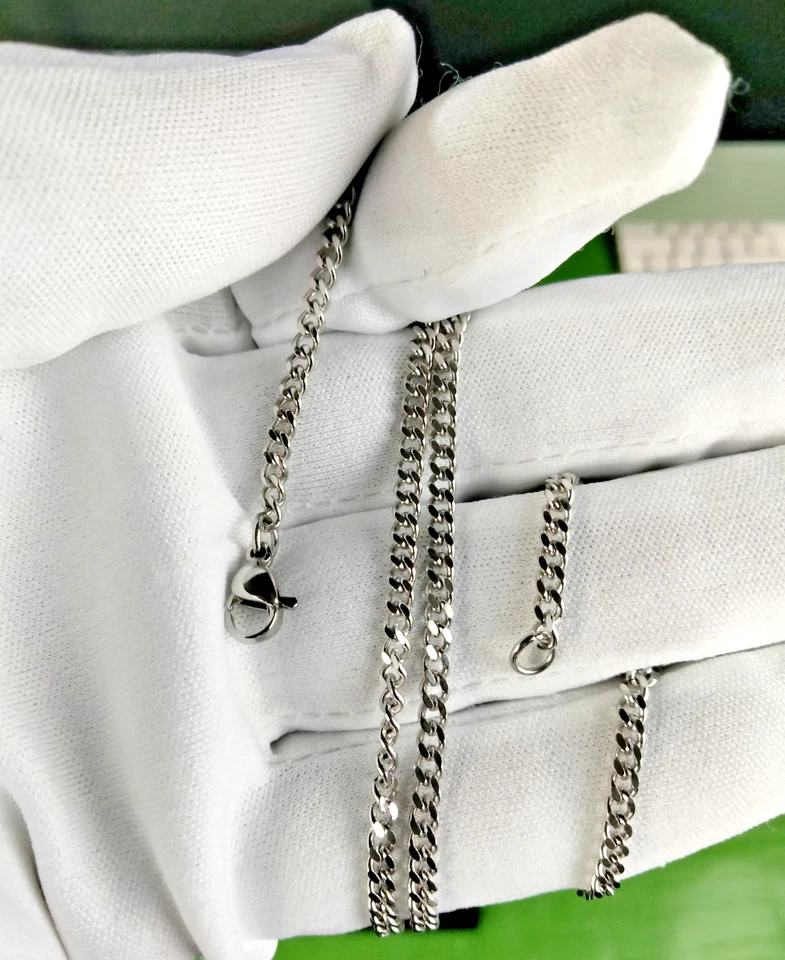 Invicta элементы современных мужчин серебристого тона SS подвеска + цепочка в черный ювелирных изделий мешок - Изображение 3 из 4