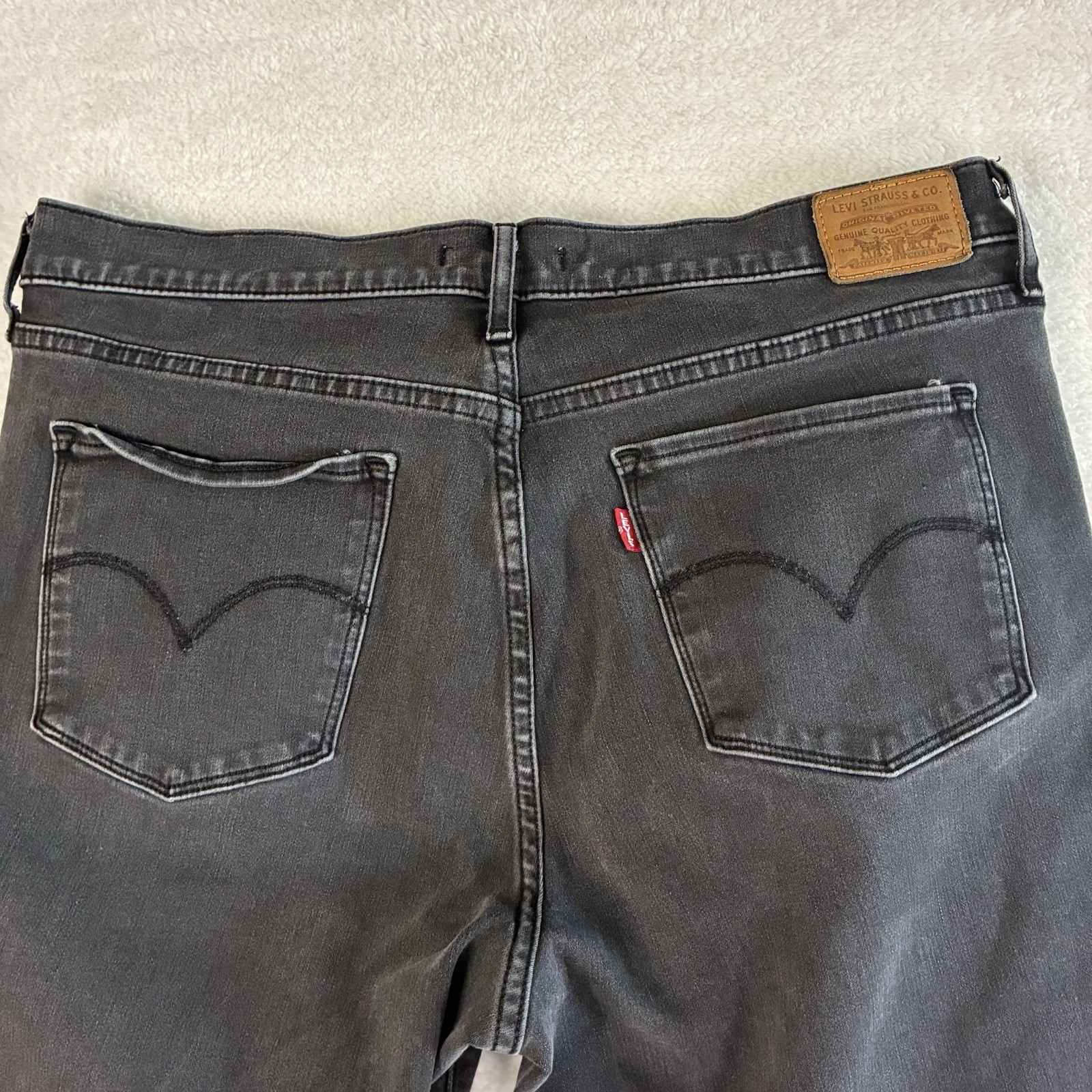 Levis 311 Shaping Skinny Jeans Womens 32 Black High Rise Stretch Denim thumbnail 9