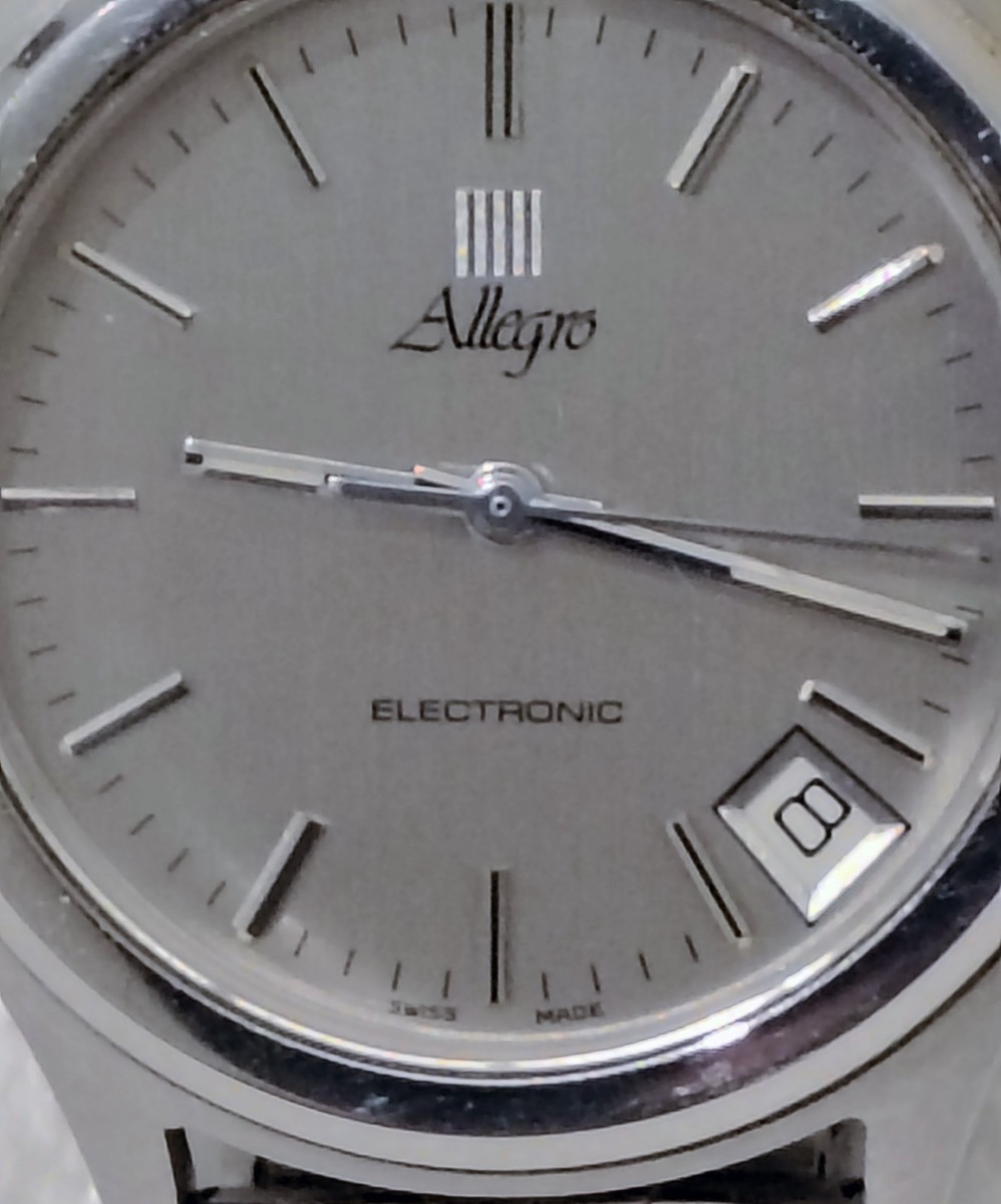 Vintage Allegro Electronic - Zenith 50.0 - 12 Jewel  Watch - Surf - Working. View 3