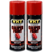 VHT High Temp Paint VHTSP731 (2-PACK); Caliper Paint 11oz Aerosol Real Red 900°F