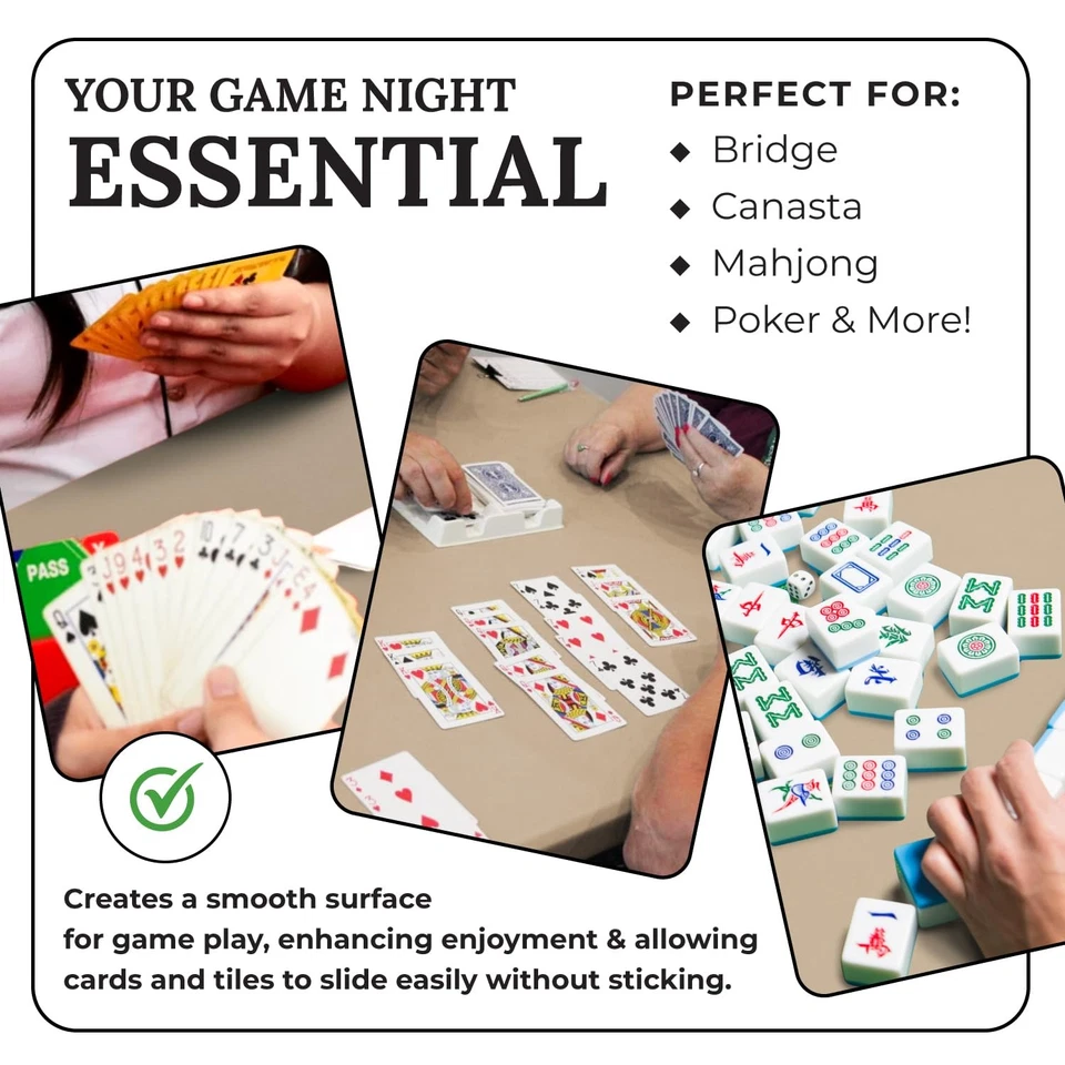 Capa de mesa 44" quadrada bronzeada cartão (ponte) - Imagem 4 de 4