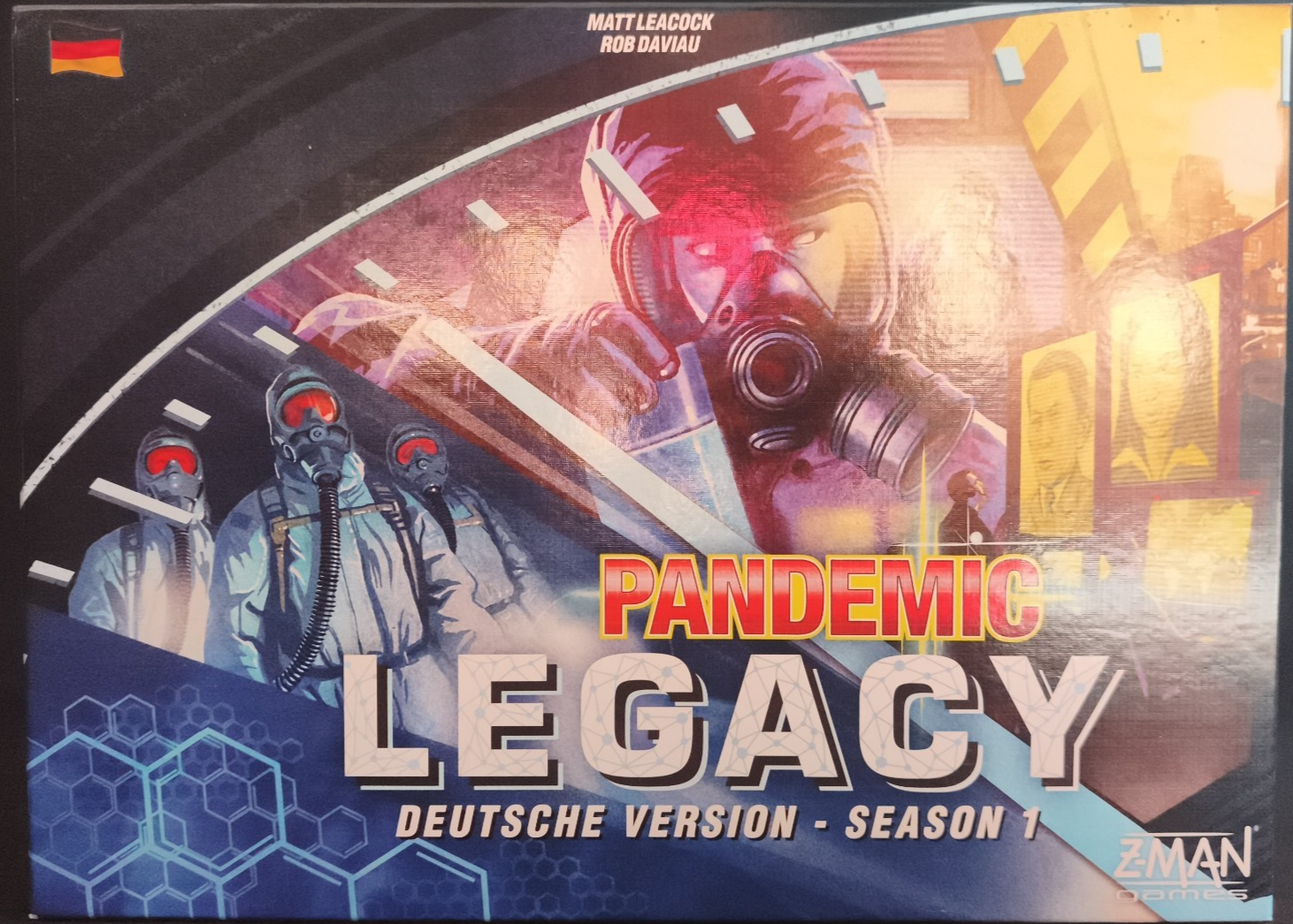 Pandemic Legacy deutsche Ausgabe Season 1 von Z-Man ab 14 Jahren Neu unbespielt