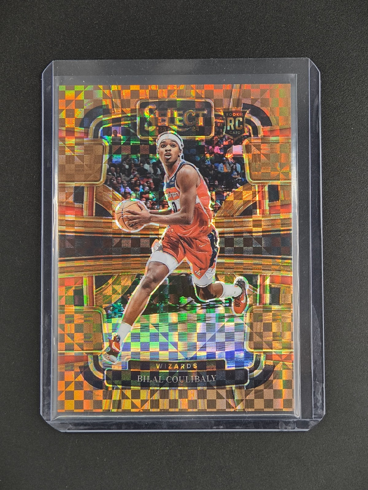Bilal Coulibaly RC 2023-24 Select Concourse Bronze Checker Prizm 36/49 [3hk