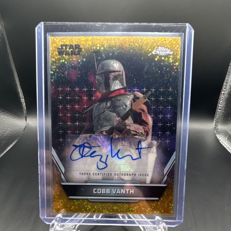 2025 Topps Star Wars Topps Hyperspace Mandalorian Cobb Vanth Autograph /50