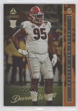 2022 Panini Luminance Rookie Orange 25/50 Devonte Wyatt #149 c2a