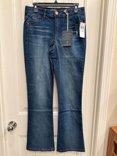 Inseam 31.5 " Democracy Ab"solution Curve Equality Indigo Itty Bitty Bootcut 8